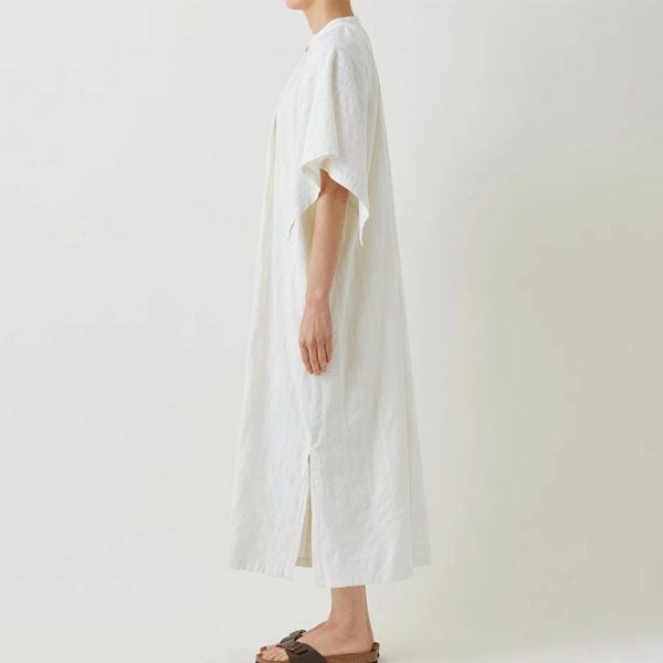 オーガニックコットン 手織りドビーワンピース