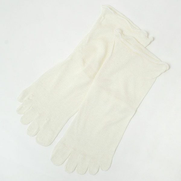 オーガニックコットン 5本指ソックス2足セット