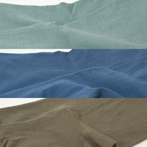 オーガニックコットン くるくる薄手ソックス