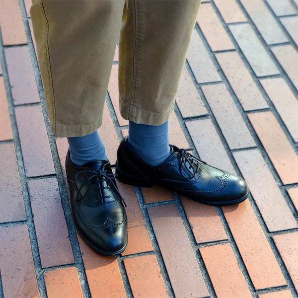 オーガニックコットン くるくる薄手ソックス