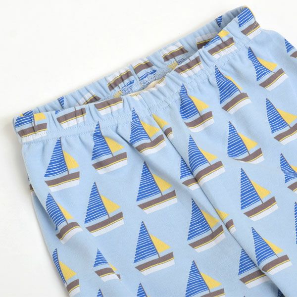オーガニックコットン キッズパジャマ(半袖) Boat