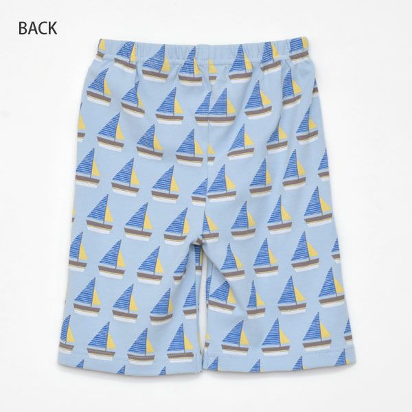 オーガニックコットン キッズパジャマ(半袖) Boat