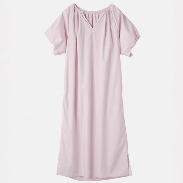 オーガニックコットン アリウムパフスリーブワンピース