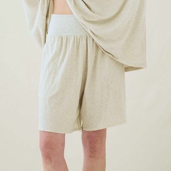 オーガニックコットン ファインニット腹巻ショートキュロット