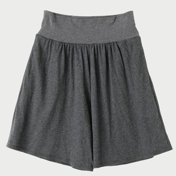 オーガニックコットン ファインニット腹巻ショートキュロット