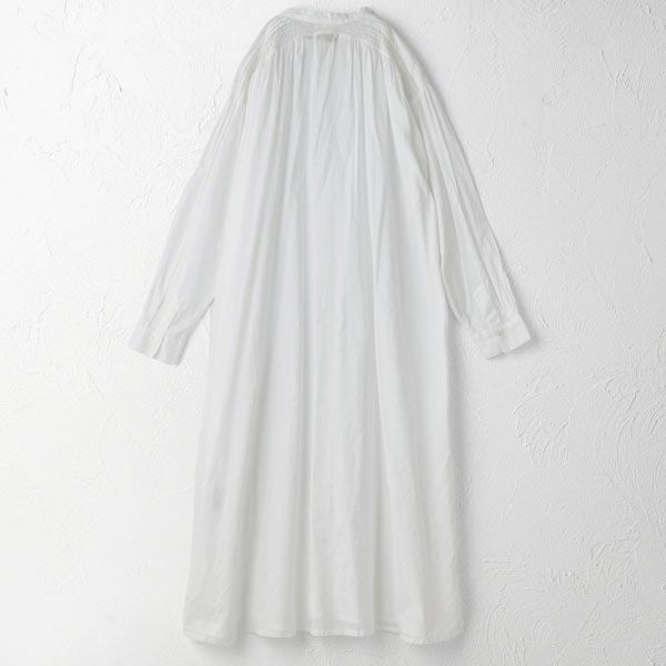 オーガニックコットン ピンタックヨークワンピース