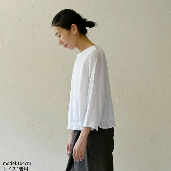 オーガニックコットン ボートネックショートKURTA