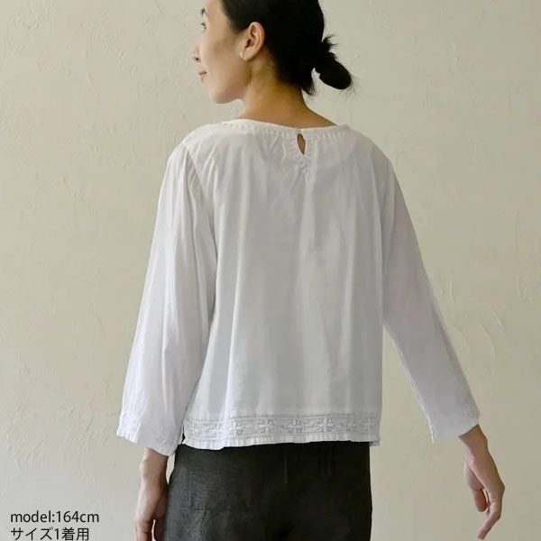 オーガニックコットン ボートネックショートKURTA