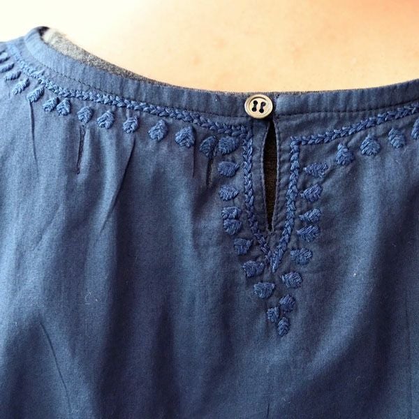 オーガニックコットン ボートネックショートKURTA