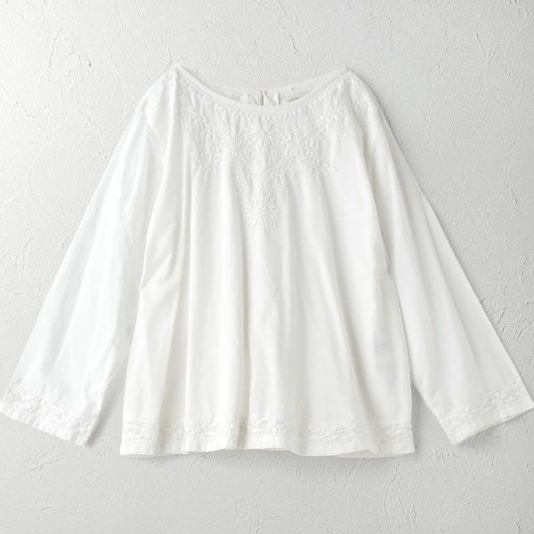 オーガニックコットン ボートネックショートKURTA