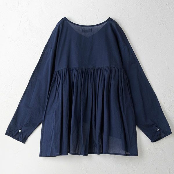 オーガニックコットン ボタニカルブラウス