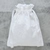 オーガニックコットン 手刺繍リボンサック