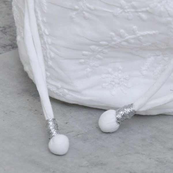 オーガニックコットン 手刺繍タイニーサック