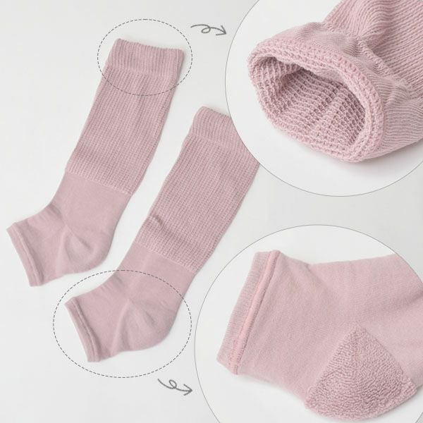 オーガニックコットン オープントゥソックス