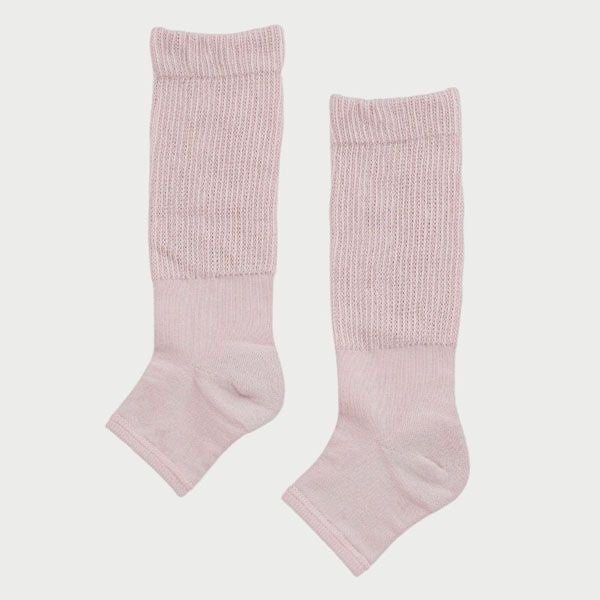 オーガニックコットン オープントゥソックス