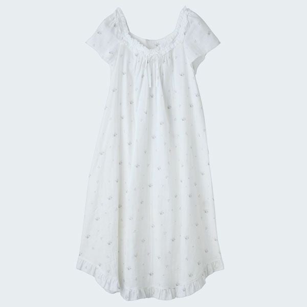 オーガニックコットン プチローズアネモネドレス