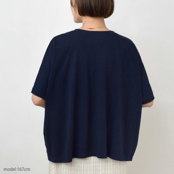 オーガニックコットン VネックTシャツ