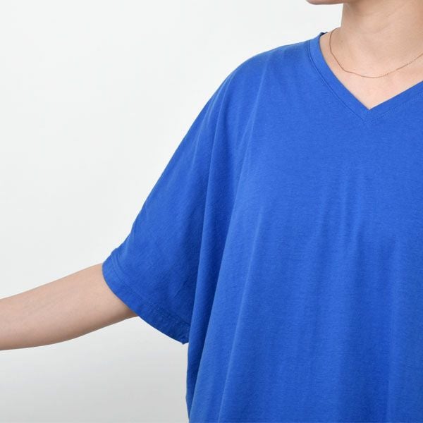 オーガニックコットン VネックTシャツ