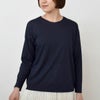 オーガニックコットン 長袖プルオーバー