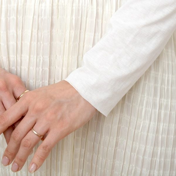 オーガニックコットン 長袖プルオーバー