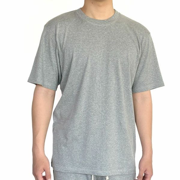 オーガニックコットン メンズ リラクシングウェア 半袖トップス