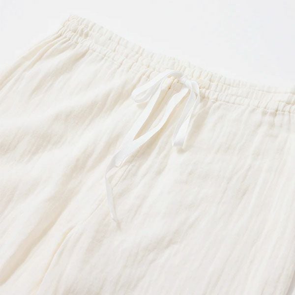 オーガニックコットン やわらかWガーゼパジャマ