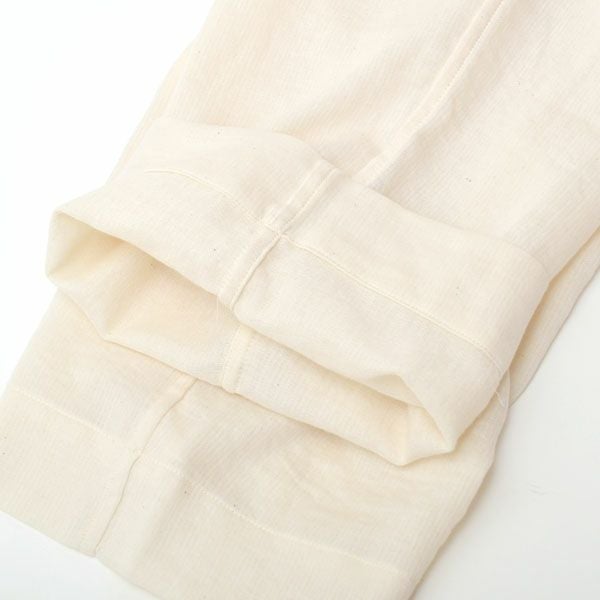 オーガニックコットン メンズ変わりガーゼスキッパーパジャマ