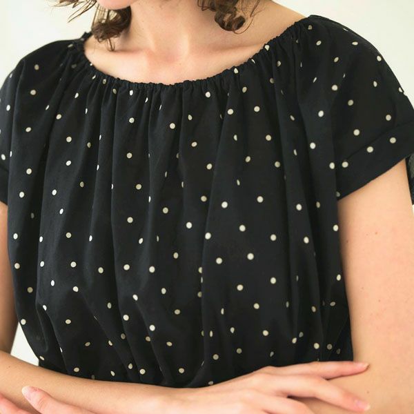 オーガニックコットン アザミワンピース