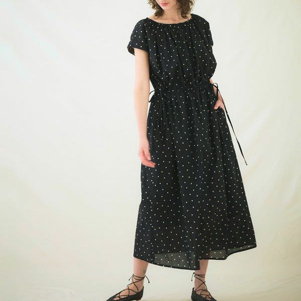 オーガニックコットン アザミワンピース