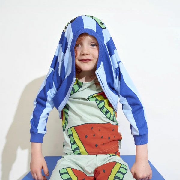 オーガニックコットン キッズＴシャツ Watermelon