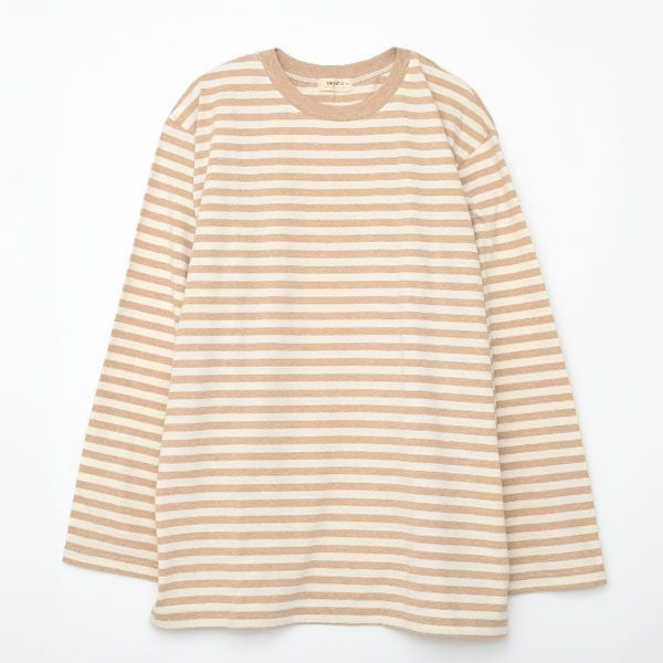 オーガニックコットン メンズボーダーパジャマ