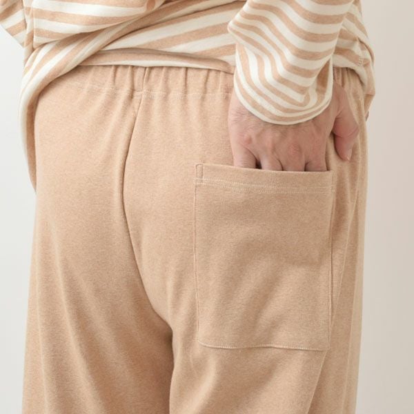 オーガニックコットン メンズボーダーパジャマ