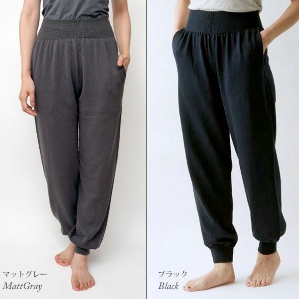 オーガニックコットンポケット付きパンツ