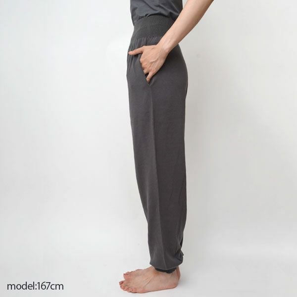 オーガニックコットンポケット付きパンツ