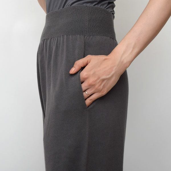 オーガニックコットンポケット付きパンツ