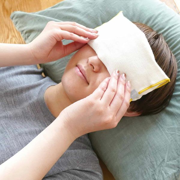 オーガニックコットン あずきアイピロー（温冷） | オーガニック