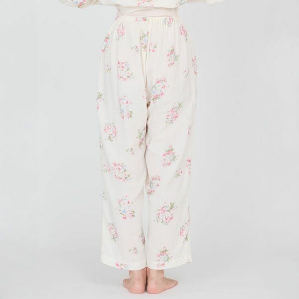 オーガニックコットン プリムローズ ノーカラーパジャマ