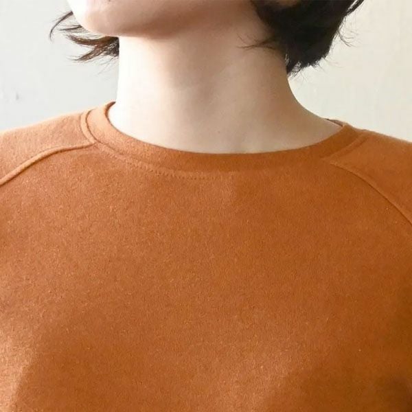 オーガニックコットン ロングスリープトップ