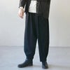 オーガニックコットン ギャザーパンツ