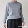 オーガニックコットン ユニセックスニットタートルトップ