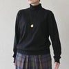 オーガニックコットン ユニセックスニットタートルトップ