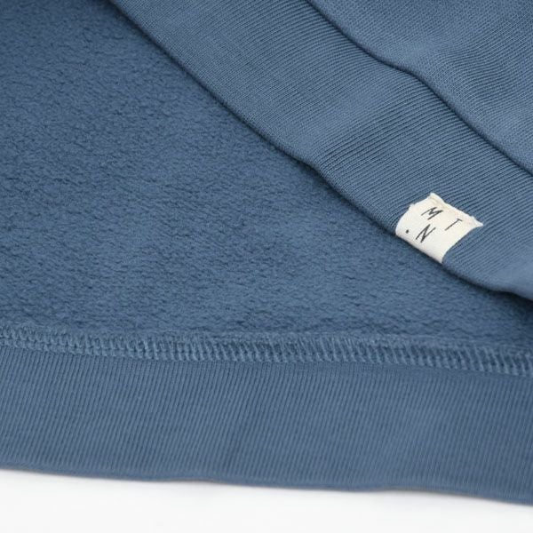 オーガニックコットン キッズ 裏起毛 クルーネックスウェットシャツ