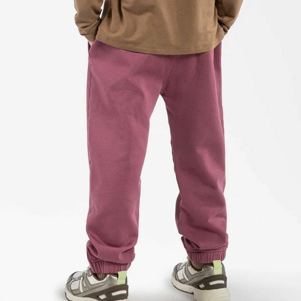 オーガニックコットン キッズ 裏起毛 スウェットパンツ