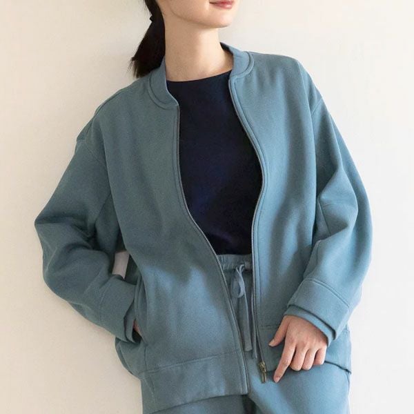 オーガニックコットン 裏起毛ブルゾン | オーガニックコットンの