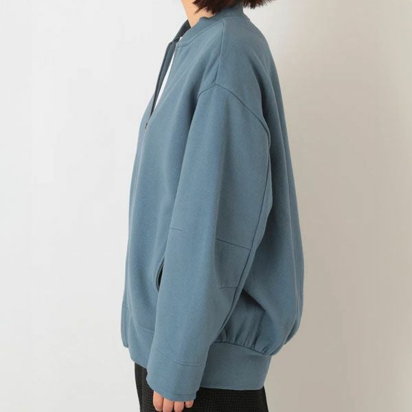 オーガニックコットン 裏起毛ブルゾン