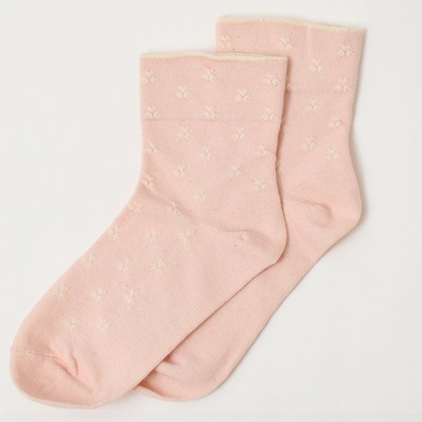 オーガニックコットン やさしいソックス クローバー