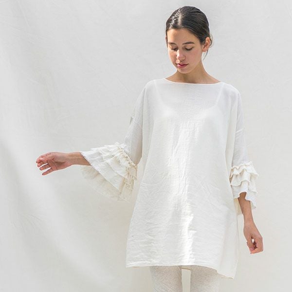 オーガニックコットン ローズマリードレス