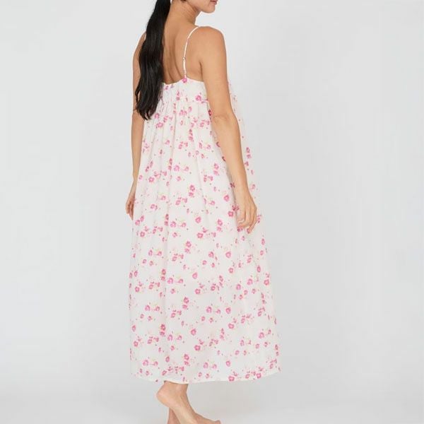 オーガニックコットン フレンチローズキャミソールワンピース