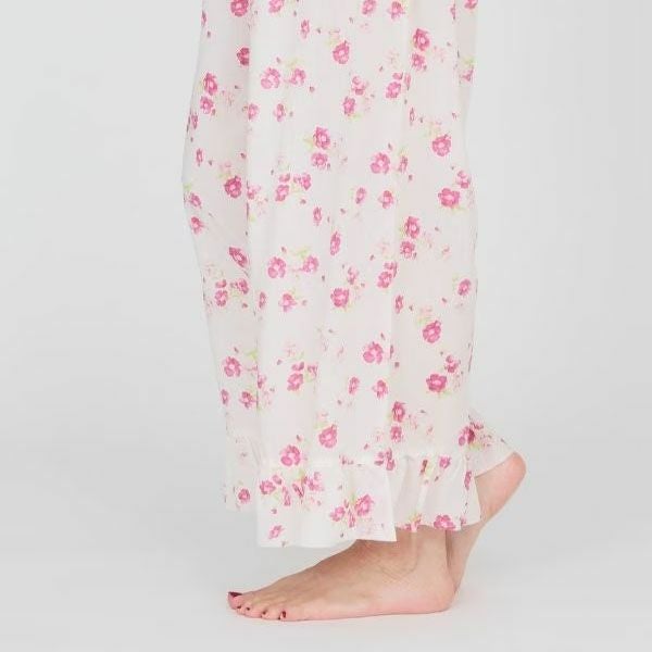 オーガニックコットン フレンチローズフリルパンツ