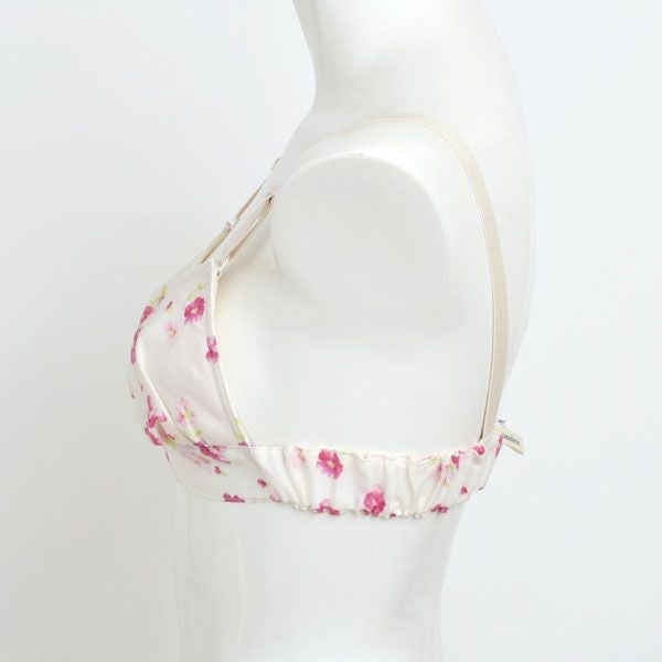 オーガニックコットン フレンチローズ三角ブラ